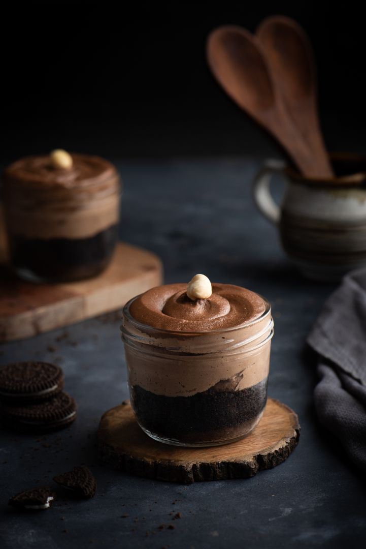 COOKIES N CREAM CHOCOLATE MOUSSE (EGGLESS)- 100 GRAMS