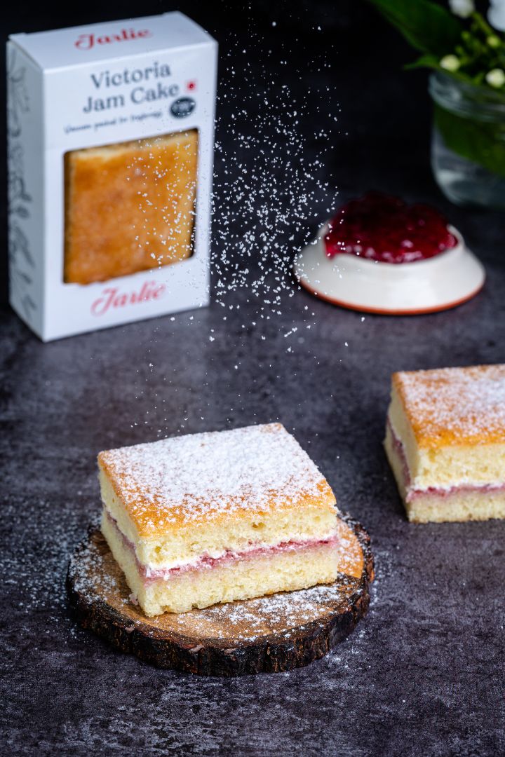 Coconut and raspberry jam loaf cake - Something Sweet Something Savoury